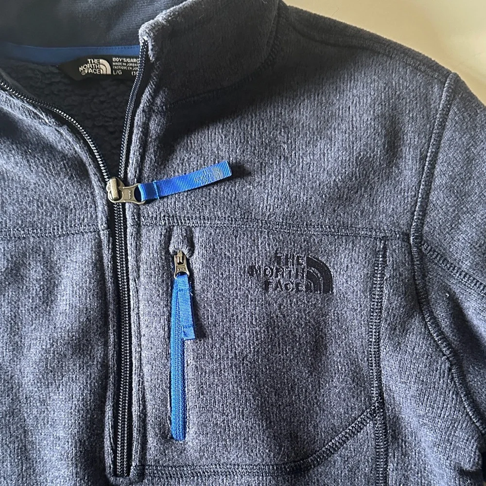 The North Face Blue Fleece Pullover